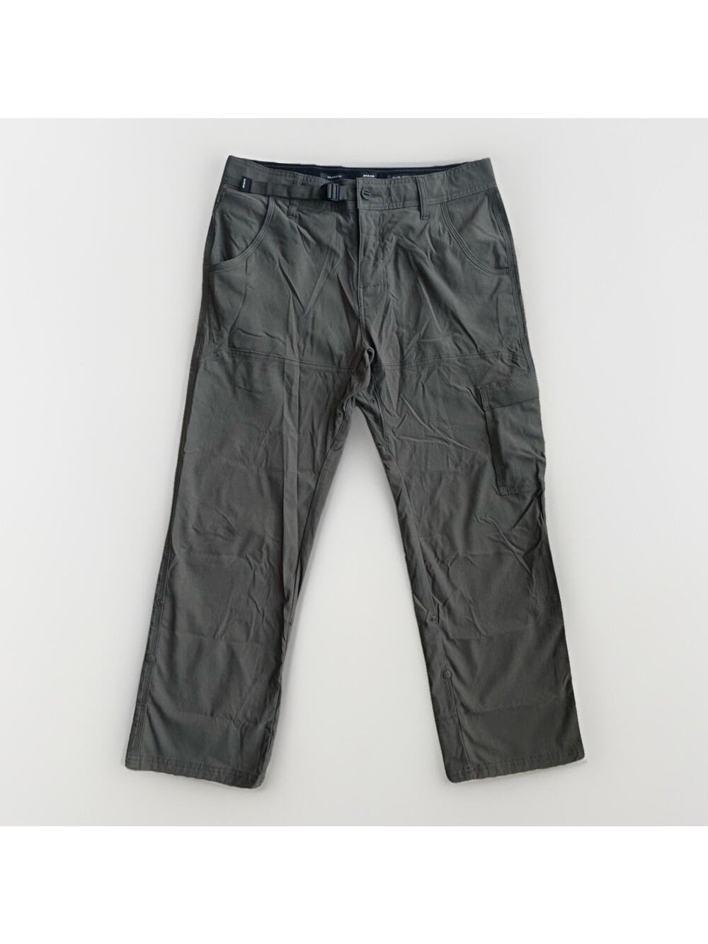Prana Men's Stretch Zion Pant II Size 31/28 Olive Green Hiking Climbing Gorpcore